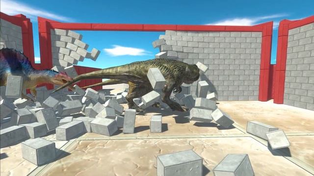 Dinosaur Surprise Block Run Race -Animal Revolt Battle Simulator смотреть онлайн