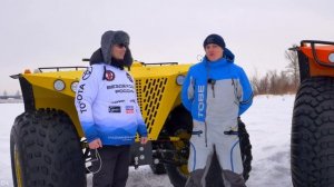 Сибирские вездеходы. Самый большой квадроцикл на колесах низкого давления.