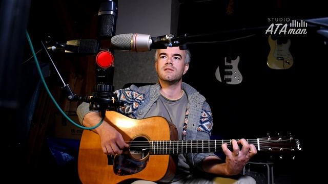 Ondra Kozák ~ Where Does The Old Time River Man Go (by J. Hartford) & 4 AKG mics смотреть онлайн