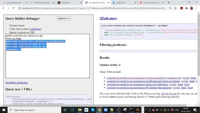Query Builder Date Predicate смотреть онлайн
