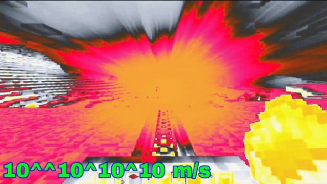 Cart Ride from 0 to Absolute Infinity meters, but in 64x speed. смотреть онлайн