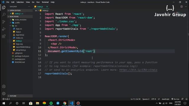 ⚡️ React JS (O'zbek) | Fayllar strukturasi смотреть онлайн