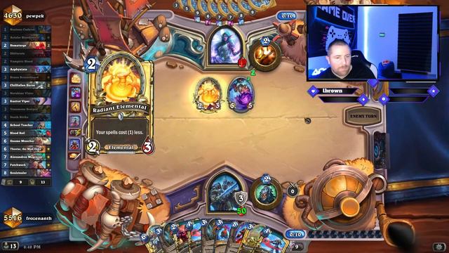 Make People CONCEDE With Ecore's Blood Deathknight!! | Hearthstone | March Of The Lich King смотреть онлайн