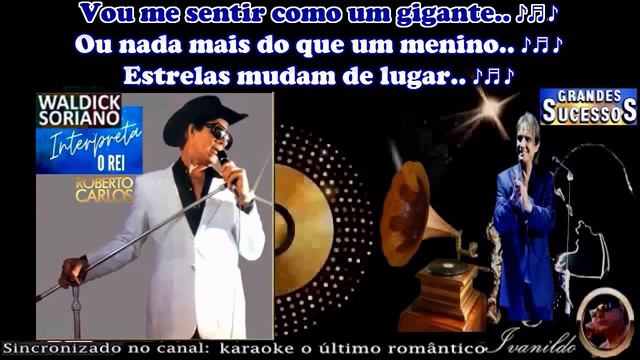 Waldick Soriano (canta) Cavalgada - sucessos de Roberto Carlos - karaoke (cover) смотреть онлайн