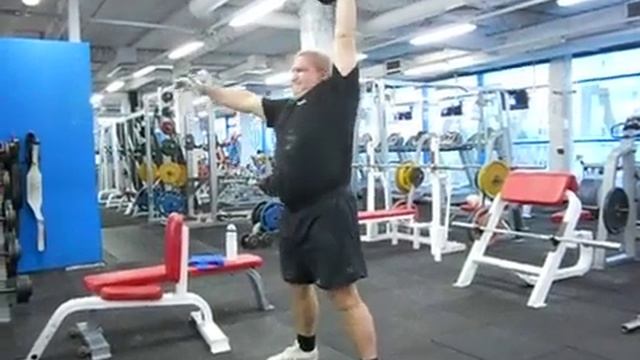 25. 11. 2020г. Жим стоя гантели 38. 6 кг. 59 лет. смотреть онлайн