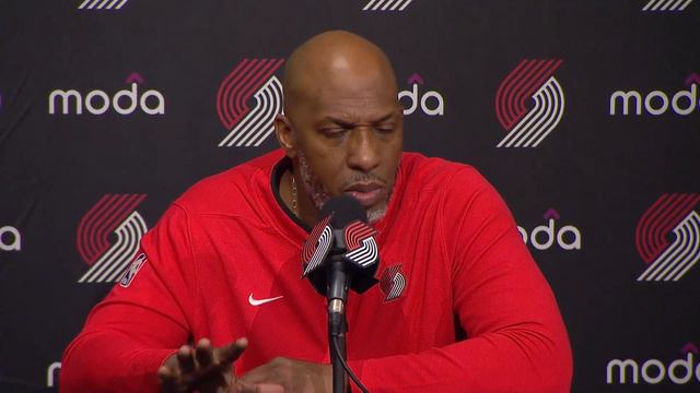 Chauncey Billups Postgame Interview | Portland Trail Blazers 130, Sacramento Kings 113 смотреть онлайн