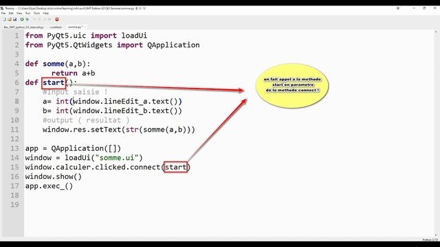 [PYTHON] - #Bac_3eme Qt Design ( partie 3 ) смотреть онлайн