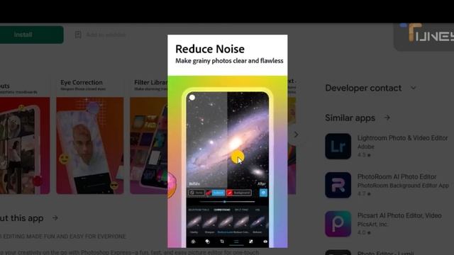 Photoshop Express Photo Editor app for aundriod user's смотреть онлайн