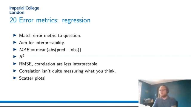 Machine Learning Workshop 3: Error Metrics смотреть онлайн
