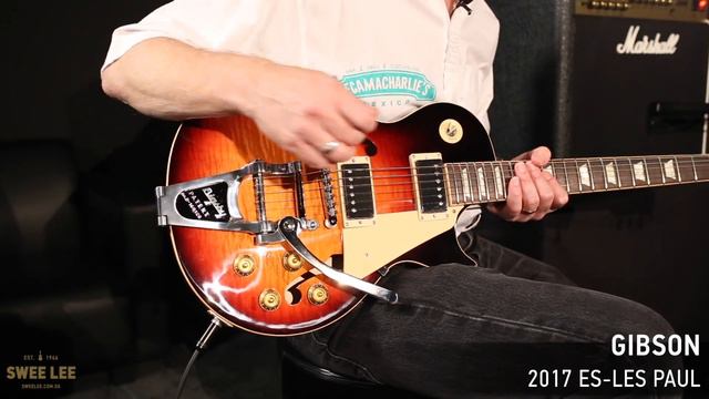 Gibson 2017 ES-Les Paul Hollow Body смотреть онлайн