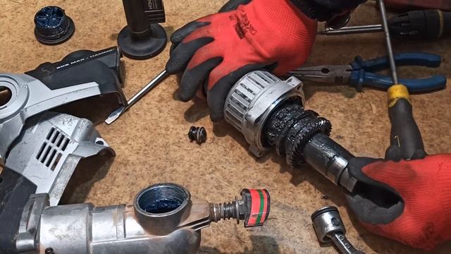 Нет удара? Перфоратор Einhell TE-RH 38 E SDS MAX. Разборка и ремонт перфоратора! смотреть онлайн