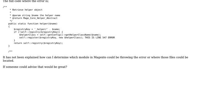 Fatal error: Class 'Mage_Files_Helper_Data' not found in /public_html/app/Mage.php on line 547 смотреть онлайн