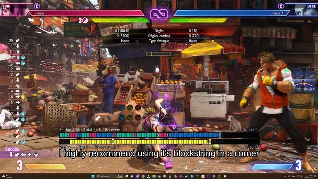Street fighter 6 Juri Blockstring and frametrap смотреть онлайн