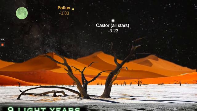 CASTOR And POLLUX - Gemini Twin Stars