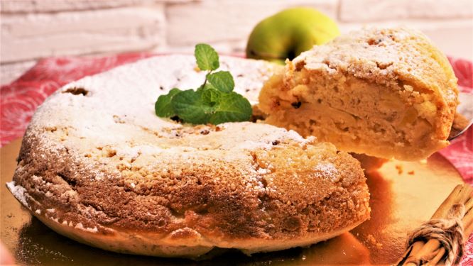 БЕЗ ДУХОВКИ | Все смешал и в сковородку | Яблочный пирог смотреть онлайн