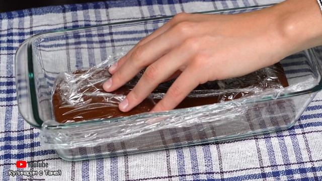 5 минут! БЕЗ САХАРА, МАСЛА и СЛИВОК! Всего ДВА ингредиента! Шоколадный Десерт | Кулинарим с Таней смотреть онлайн