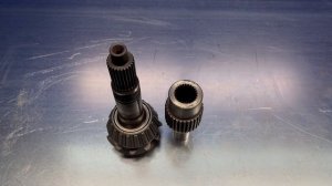 Восстановили изношенные шлицы заднего редуктора Hyundai Tucson.