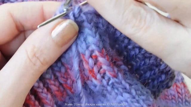 ЭЛАСТИЧНОЕ "ФАБРИЧНОЕ" ЗАКРЫТИЕ ПЕТЕЛЬ РЕЗИНКИ 1х1 // СКРЕЩЕННЫЕ ЛИЦЕВЫЕ ПЕТЛИ // ПОЛАЯ РЕЗИНКА смотреть онлайн