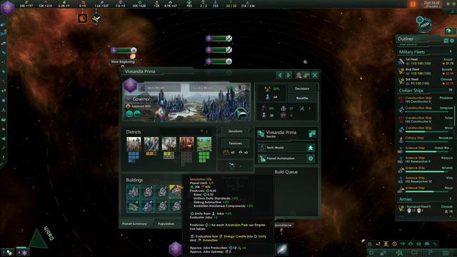 We Dress the Great Wound! - Stellaris - Nanite One Collectors - Episode 23 смотреть онлайн