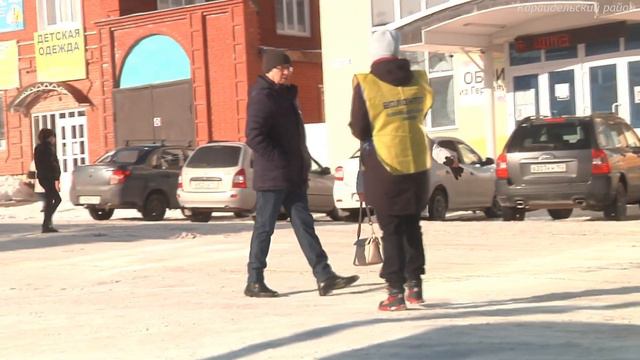 Волонтёры Караиделя провели уличную акцию к Дню защитника Отечества. смотреть онлайн