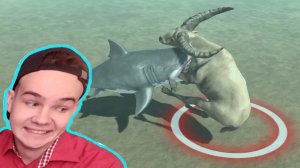 Мегалодон против Буйвол | Animal Revolt Battle Simulator