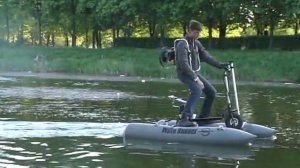 Аэроранец с импеллерным винтом  (с водным навесным оборудованием)2007/air rucksack