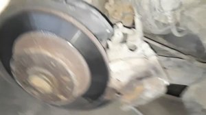 Skoda superb  замена задних тормозных дисков и колодок