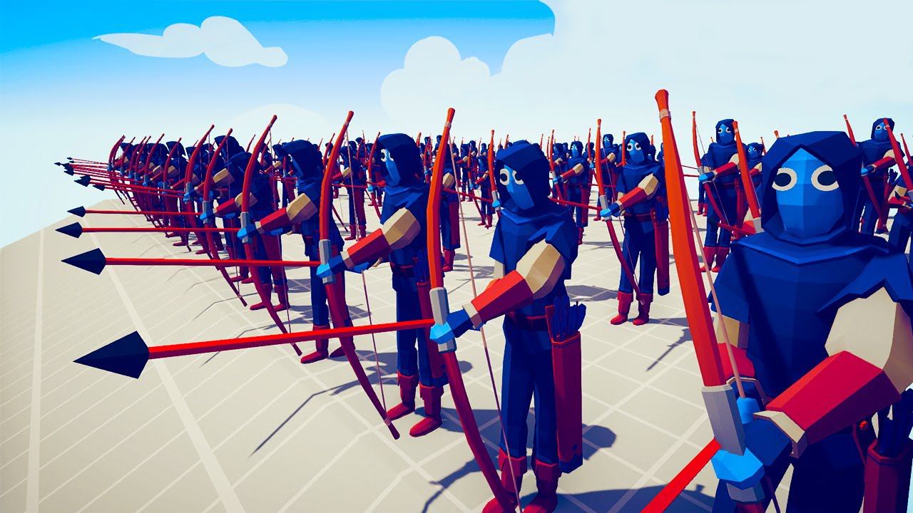 100 ARCHERS vs EVERY UNIT | TABS - Totally Accurate Battle Simulator смотреть онлайн