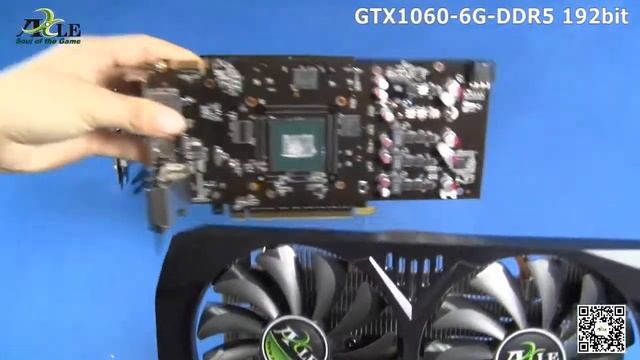 Axle GTX1060 - 6G -D5 -192Bit with new cooler (2 Heat Plipe Twin Cooler) Graphics Card смотреть онлайн