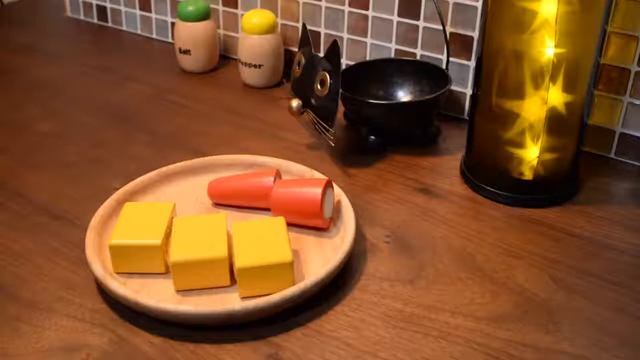 【ASMR】 Деревянные игрушки Cutting Food Образование видео ー Игровой дом японской кухни смотреть онлайн