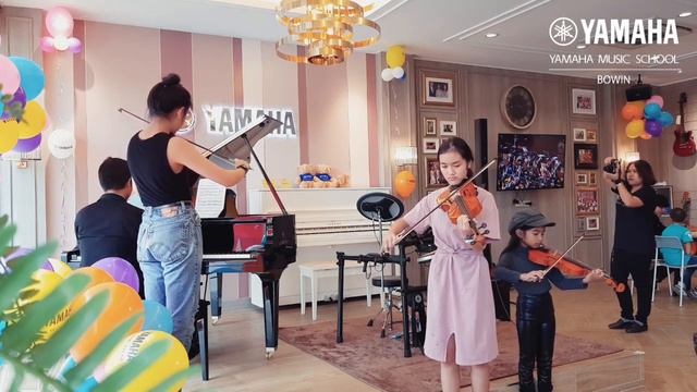 Open house - Violin show @ Yamaha Music School bowin