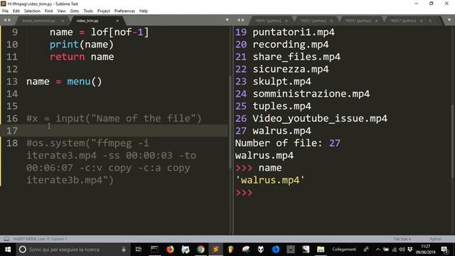 Automate trimming with FFMPEG with Python смотреть онлайн