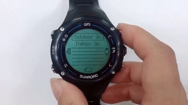 SUNROAD GPS sports watch swimming mode outdoor and indoor смотреть онлайн
