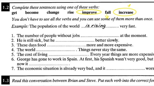 Murphy 2. English Grammar in Use. Unit 1.2 Exercises смотреть онлайн
