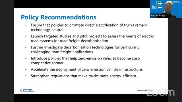 Ask the Author: “Decarbonising Europe’s Trucks" смотреть онлайн