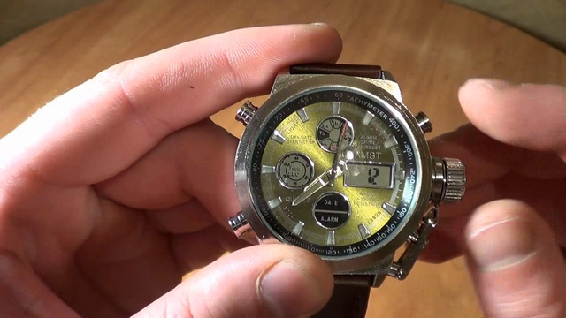Часы AMST 3003 настройка + тест смотреть онлайн