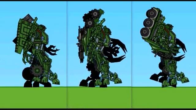Incredibots Transformers - Long Haul and Onslaught walkers смотреть онлайн