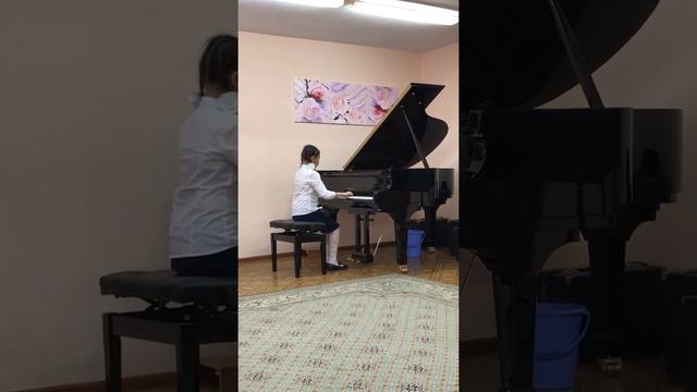 Менуэт, Этюд Ливидова, Башкирская народная, фортепиано Экзамен 1 класс смотреть онлайн