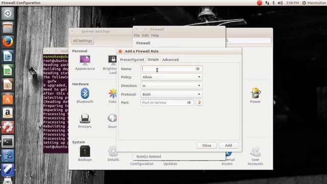 How to setup ubuntu firewall. смотреть онлайн