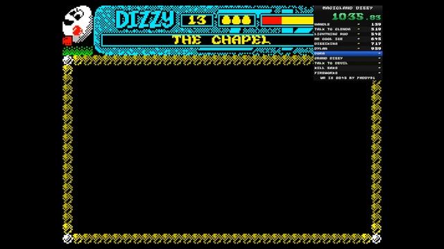 Magicland Dizzy (Dizzy 4) (ZX Spectrum emulator) Speedrun in 21:13 смотреть онлайн