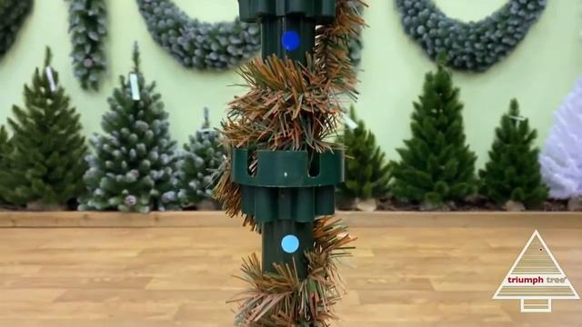 Обзор искусственной ели Triumph Tree Нормандия стройная темно-зеленая