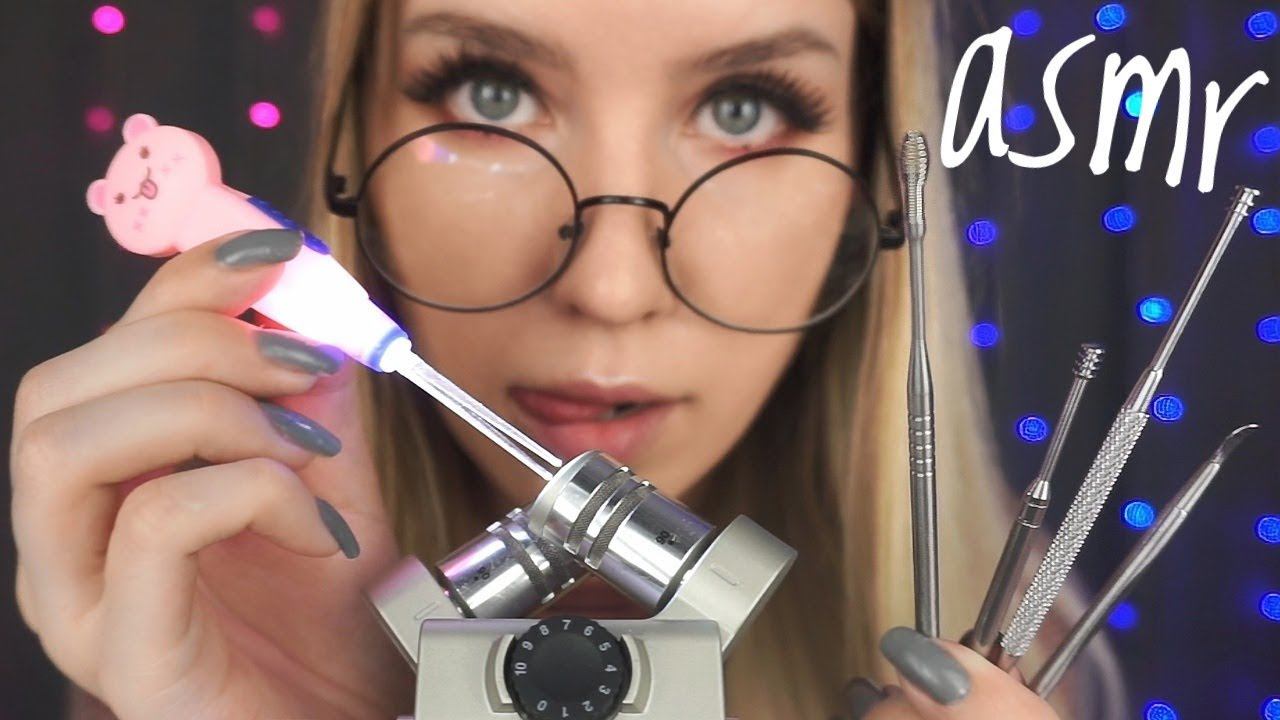 ASMR Интенсивная Чистка Ушек Zoom H6 | Пена, Ватные палочки, Скретчинг, Таппинг АСМР смотреть онлайн