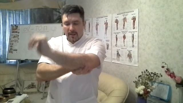 Как делать мануальный массаж ног - Задняя сторона. Часть - 2 смотреть онлайн