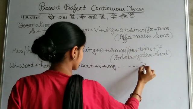 Present Perfect Continuous Tense смотреть онлайн