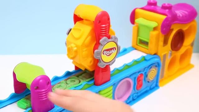 DibusYmas Play Doh Fun Factory Play Doh Mega Fun Factory Hasbro Toys Review - Vengatoon