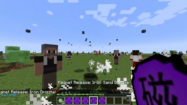 Magnet Release Jutsus Naruto Anime Mod Minecraft смотреть онлайн