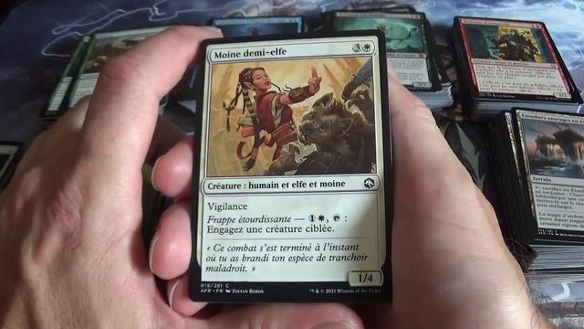 Dungeons et dragons : découverte de TOUTES les cartes BLANCHES @mtg смотреть онлайн