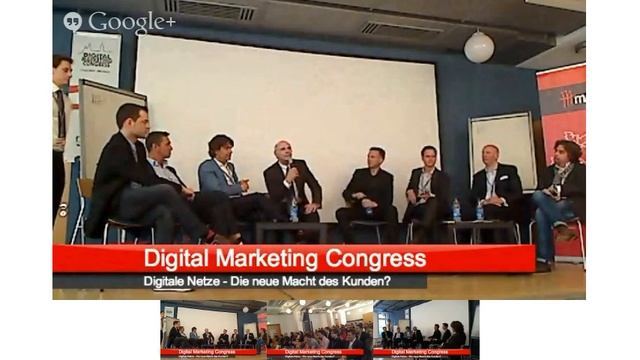 Digital Marketing Congress - Podiumsdiskussion смотреть онлайн