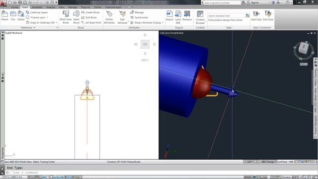 AutoCAD MEP 2013 - Universal Connector смотреть онлайн