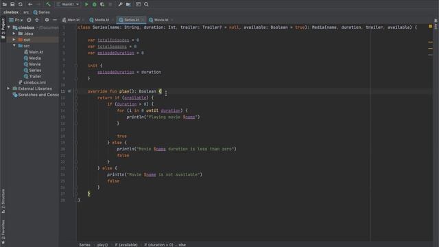 Polimorfismo en Kotlin смотреть онлайн